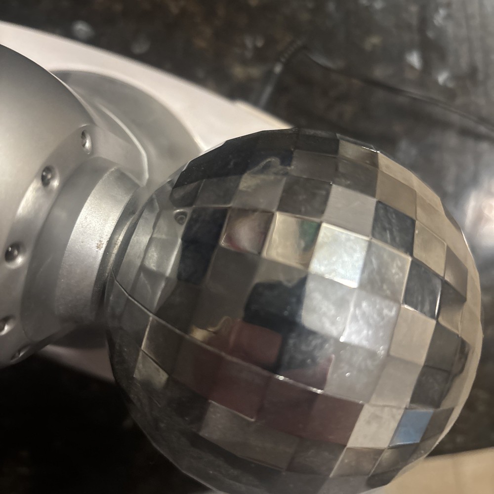 2 Spinning Disco Balls ~4 Inch The Singing Machine