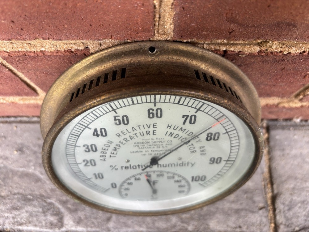 ABBEON Relative Humidity & Temperature Indicator M2A4 Made in West Germany