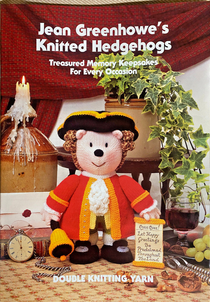 Jean Greenhowe's Knitting Pattern Booklet - KNITTED HEDGEHOGS (27 pages)