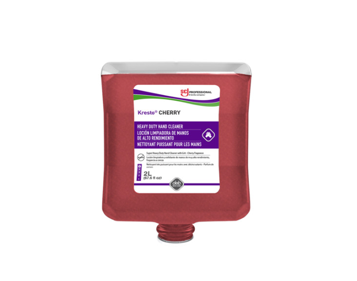 Deb Group 2 Liter Refill Red Kresto Cherry Scented Hand Cleanser