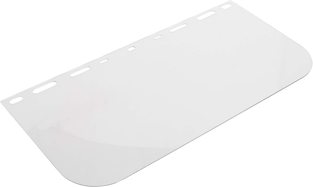 Replacement Face Shield Clear Polycarbonate 8x15.5 Inch Model