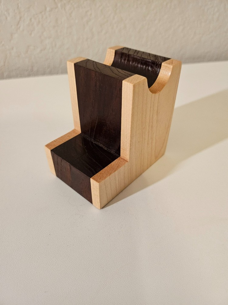 Handcrafted Cigar Stands Made from Hardwoods like Ash and Maple
