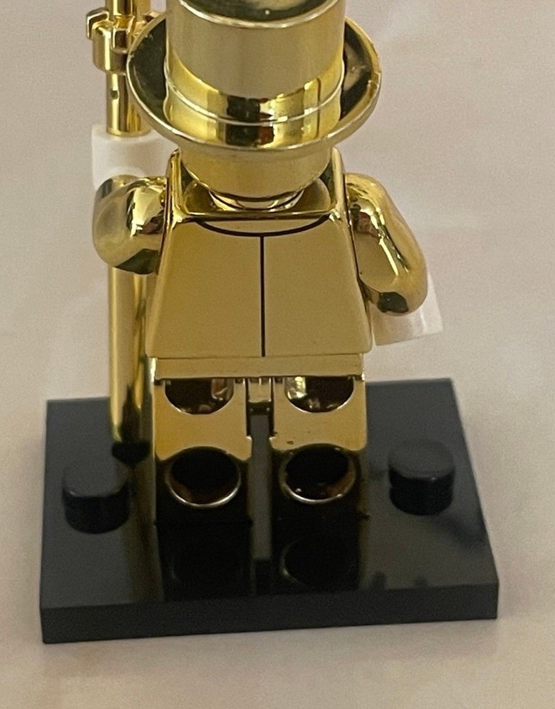 Mr. Gold Minifigure (read Desc)