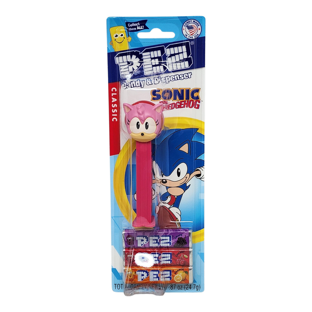 PEZ Sonic The Hedgehog Dispenser - Amy Rose