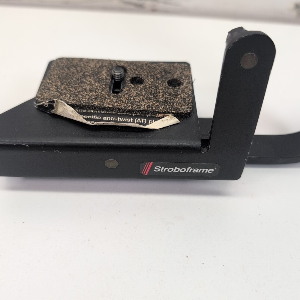 Stroboframe Camera Flip Flash Bracket – Adjustable L Bracket w/ Grip