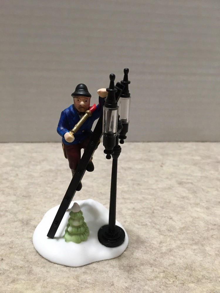Dept. 56 Dickens Heritage Village Accessory Lamplighter Accessory Set