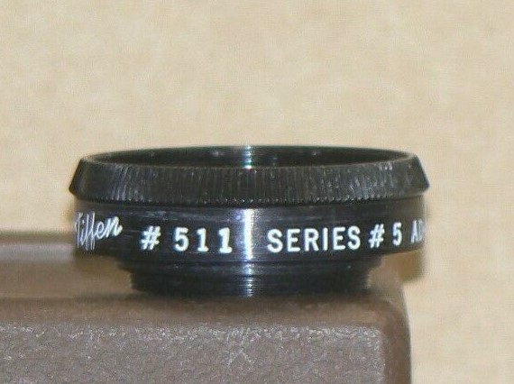 Tiffen Series 5 #511 Screw-In Adapter with Retaining Ring