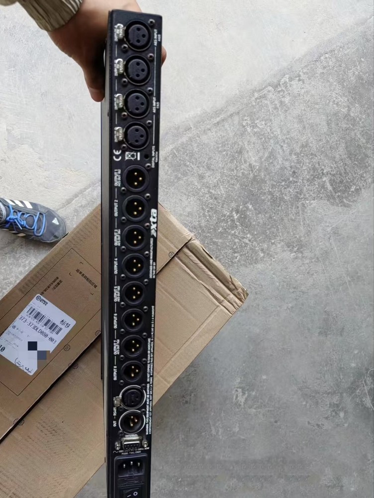 Used XTA DP548 4-way 8-output audio processor in good condition for quick delive