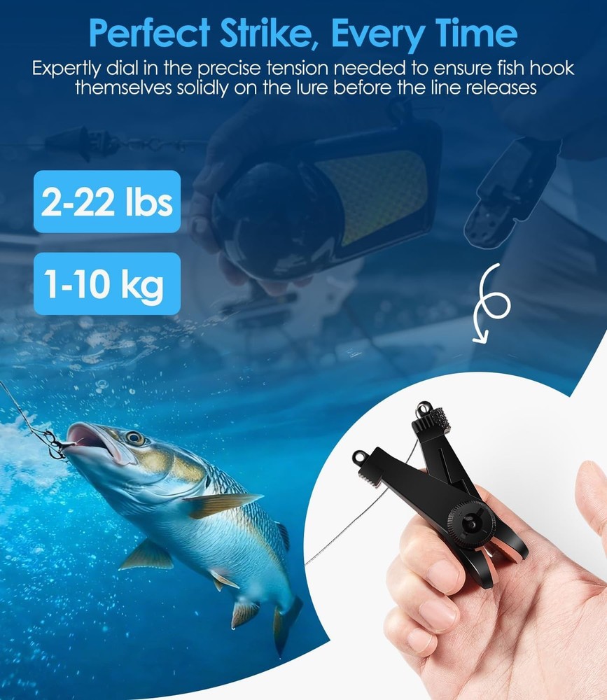 for Cannon Downrigger Adjustable Universal Line Release Uni-Line 2250009 2 Pack