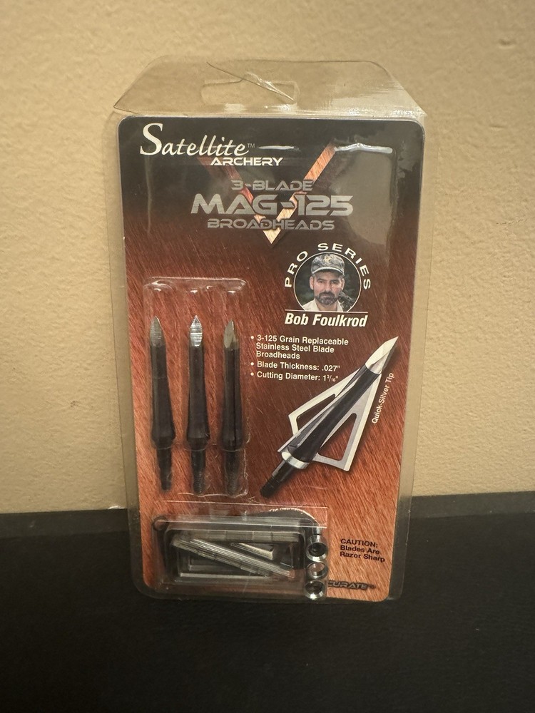 Satellite Archery Broadheads  ( Brand New )