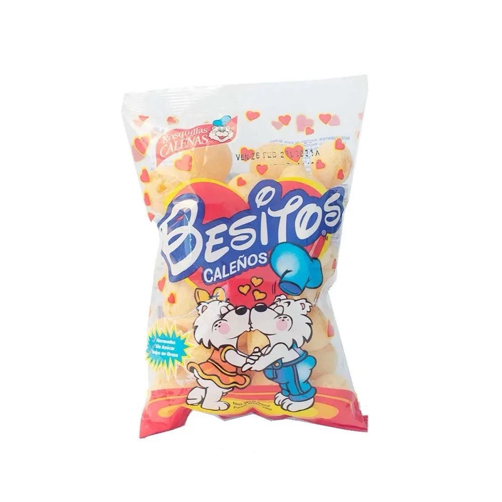 Besitos Caleños - 12 Pack - Traditional Colombian Cheese Snacks
