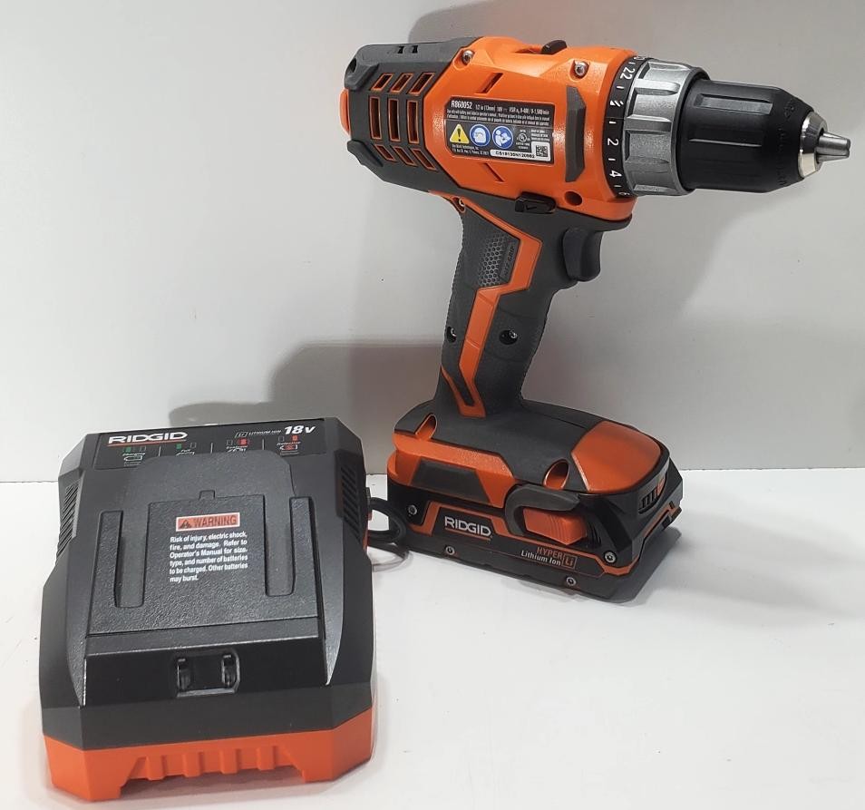 Ridgid cordless drill (P19014914)