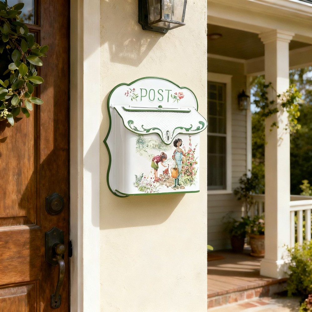 Wall Mailboxes For Home Outside Vintage Mailboxes for Home