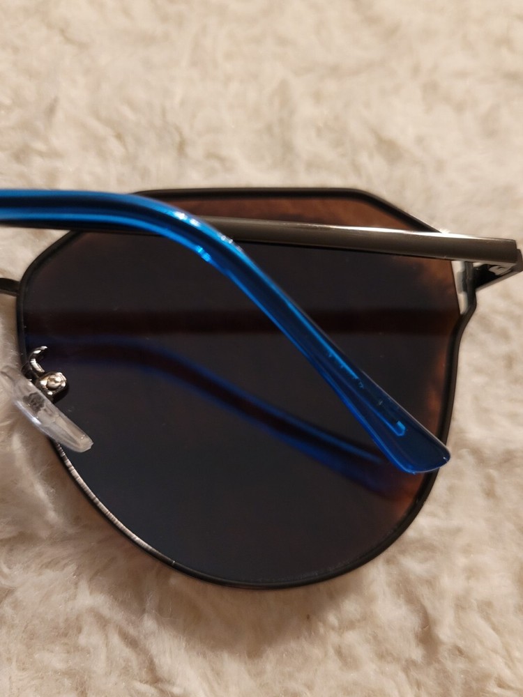 ZERMATT SUNGLASSES. AVIATOR frame, BLUE Polarized 2616p