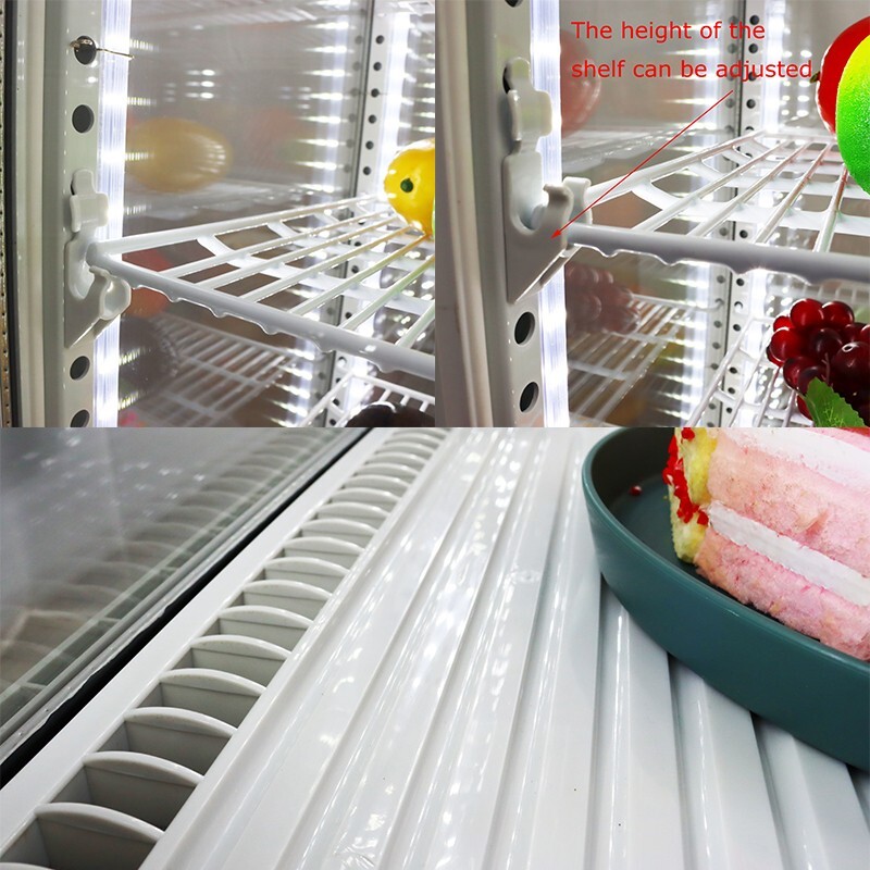 Refrigerated Cake Display Cabinet 110V 5 Layer Floor Showcase Automatic Defrost