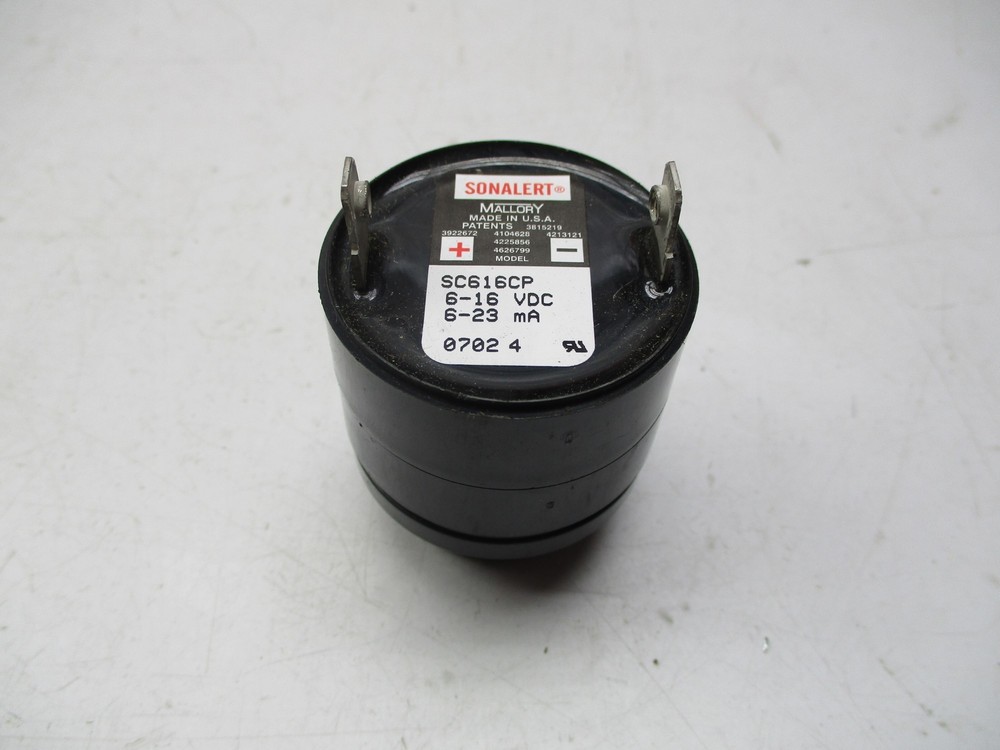 MALLORY SC616CP SONALERT ALARM UNMP