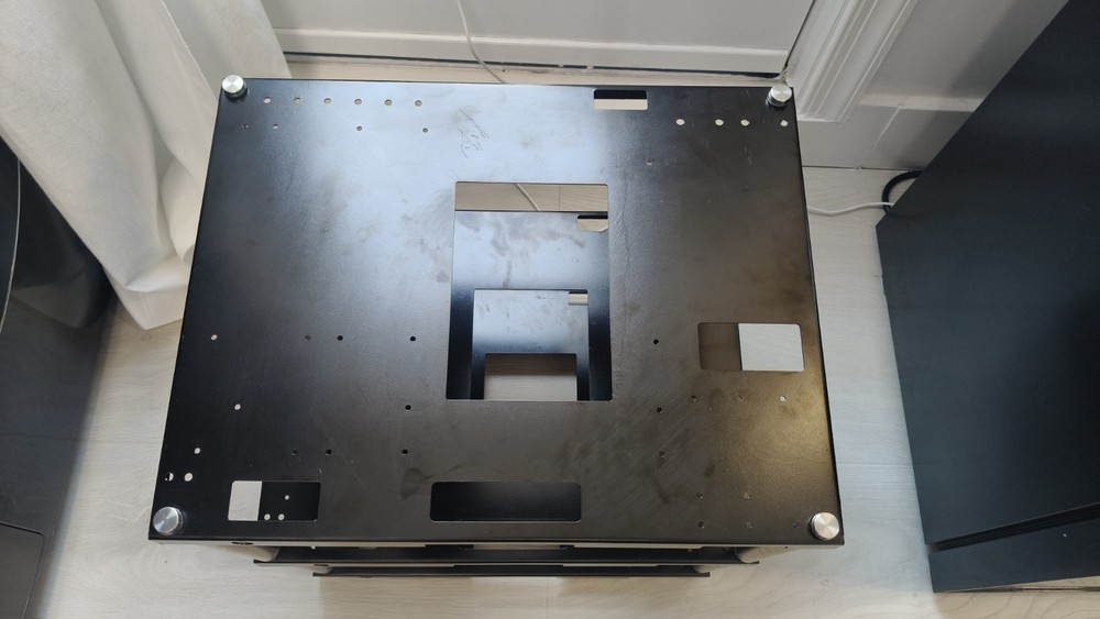 3-Tier Stackable Open Air Computer Case Rack for ATX/MATX/ITX Motherboards