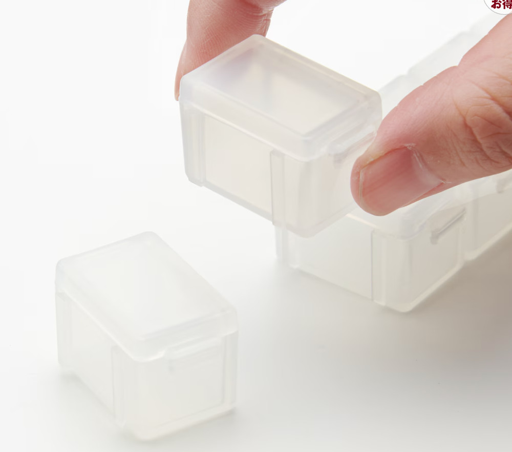 MUJI Polypropylene Connecting Pill Case 7-link type