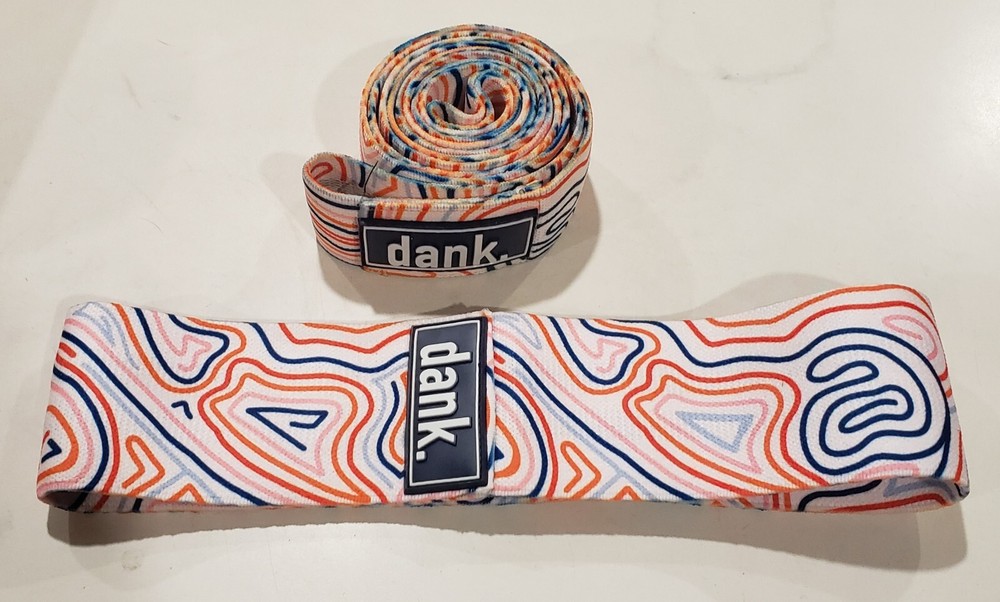 Dank Athletics Combo Wave Medium Resistance Band and Glute Band