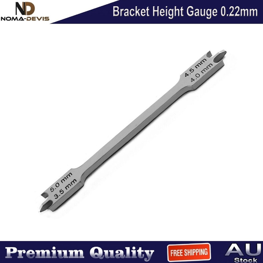 Bracket Positioning Height Gauge Wick Type Adjustable Tooth Braces Orthodontics