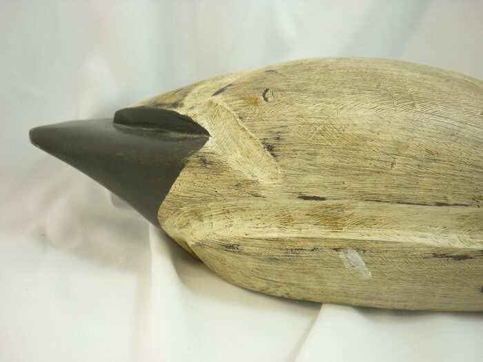 Canvasback Drake Duck Decoy signed G. Lowenthal 25E056