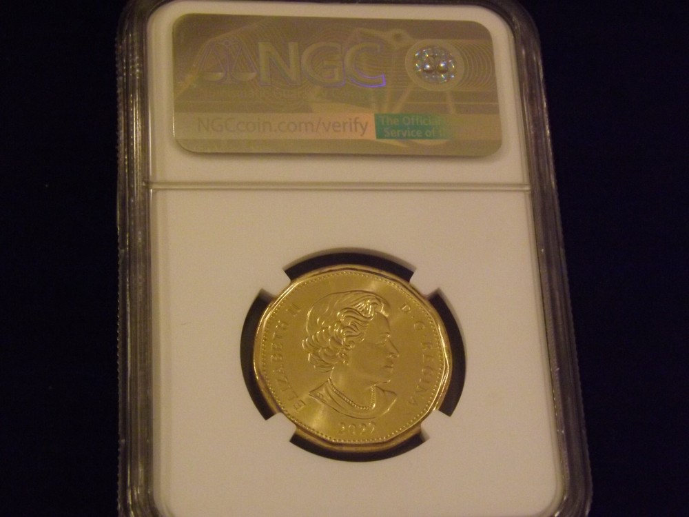 2022 $1 Canada NGC MS 66