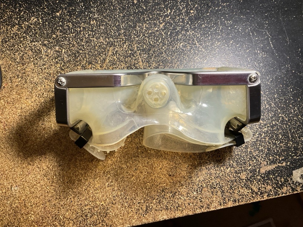 vintage scuba mask