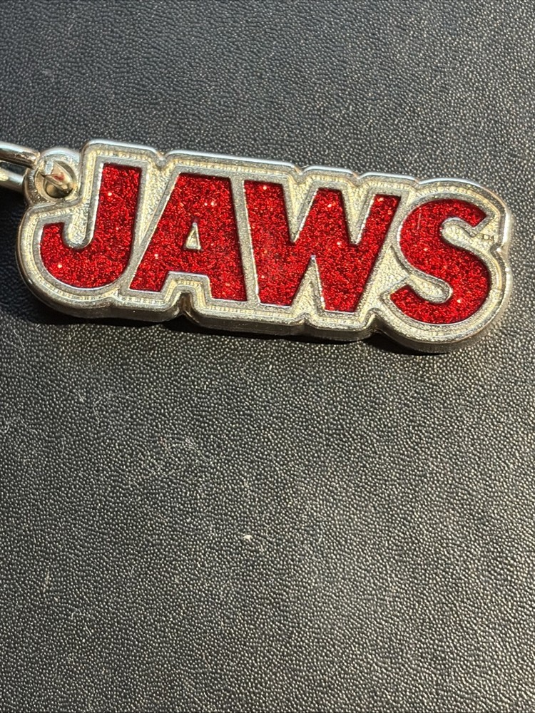 Universal Studios Jaws Shark Movie Dangle Charm Keychain