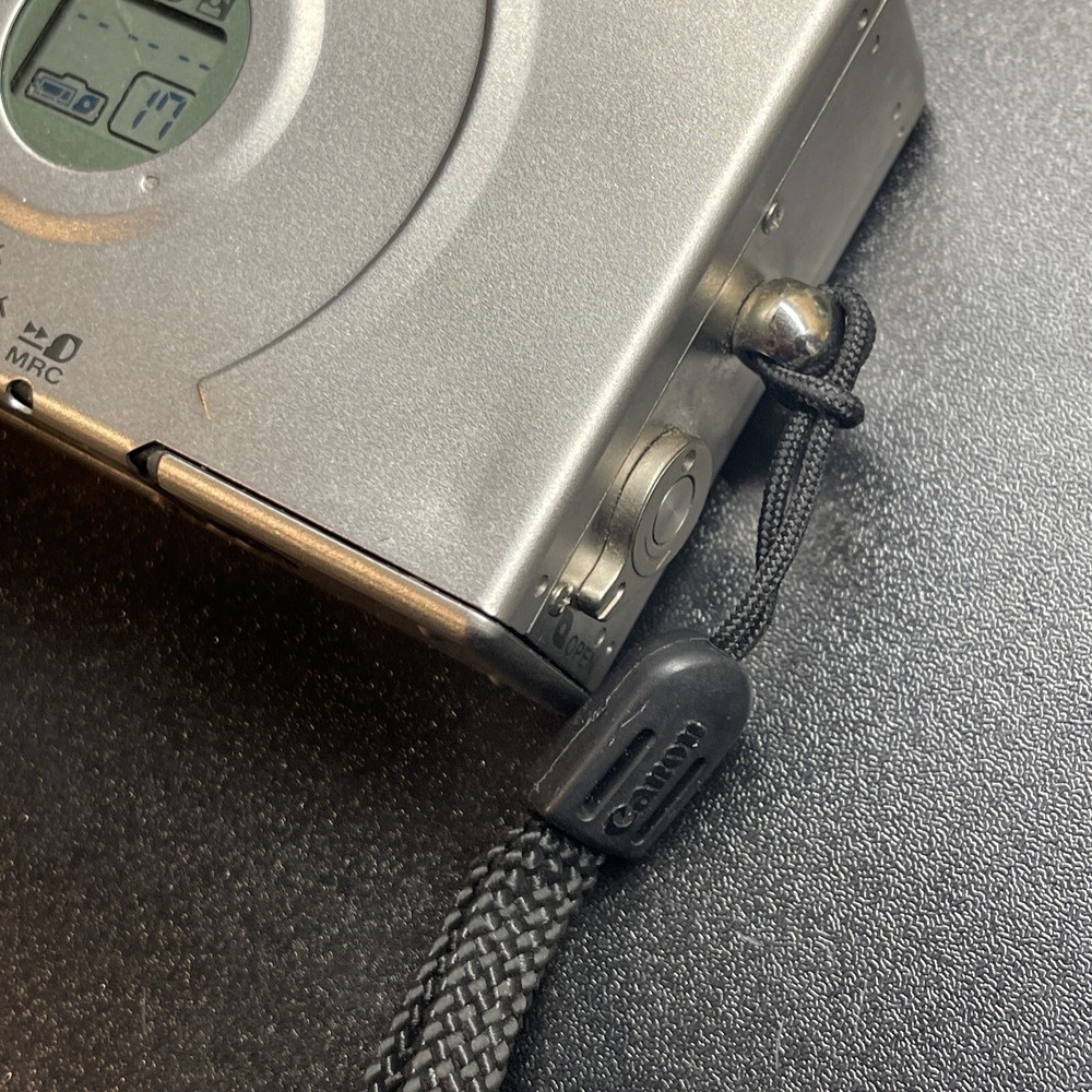 Canon PowerShot ELPH 2 Silver Compact Camera Partially Tested