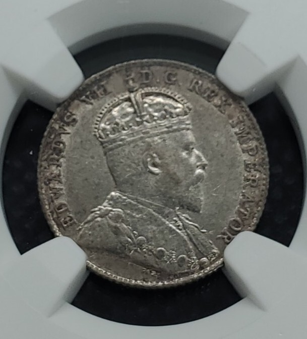 1908 Canada 10 Cents | NGC AU55