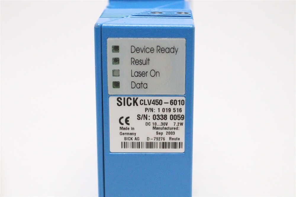 SICK BARCODE SCANNER CLV450-6010