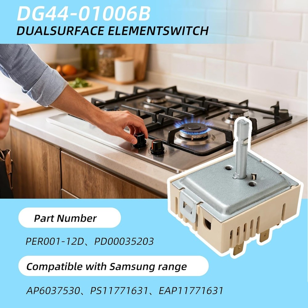 DG44-01006B PER001-12 D Range Dual Surface Element Switch DG44-01006B Control Sw