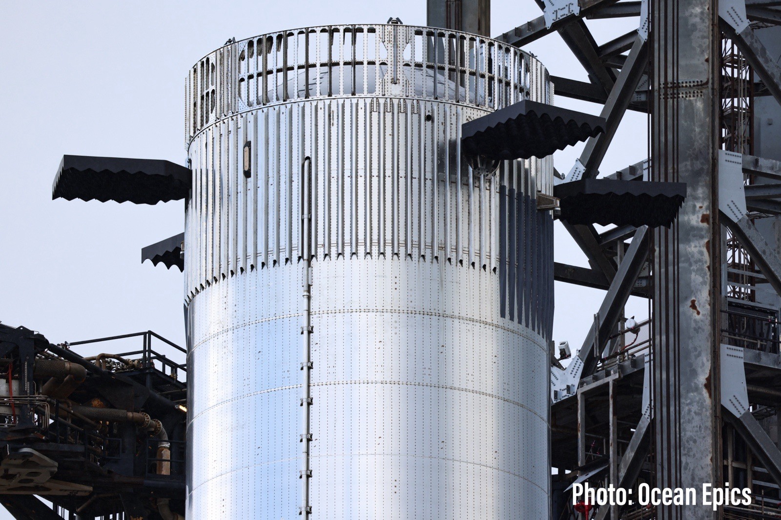 SpaceX Starship Historic Flight 10 Super Heavy Booster 16 Relic X Lg Insul Panel