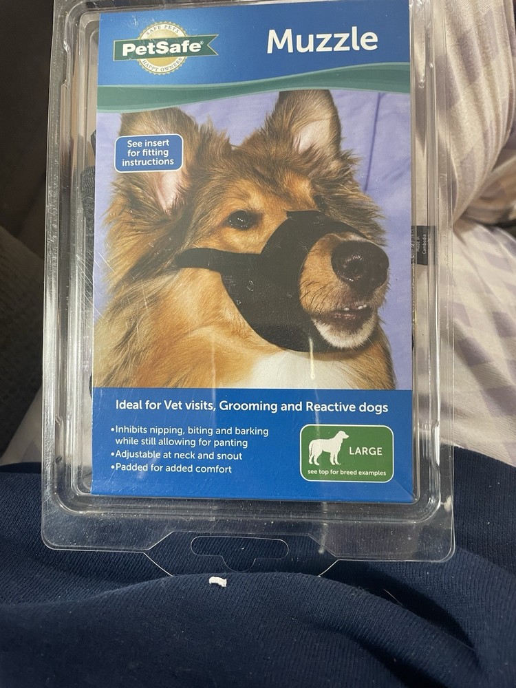 Petsafe Dog Muzzle Large New