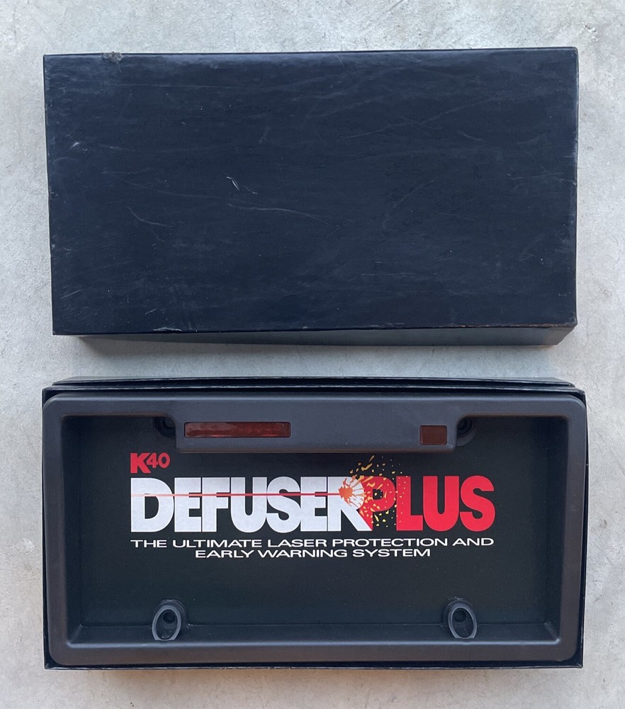 K40 Defuser Plus License Plate Radar Detector System NEW LD5500 PLUS