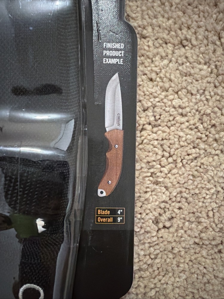 Camillus Mask Fixed Blade Knife Kit – Handle Material Sold Separately