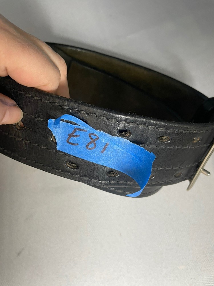 SAFARILAND 2" Duty Leather Belt Black size 32