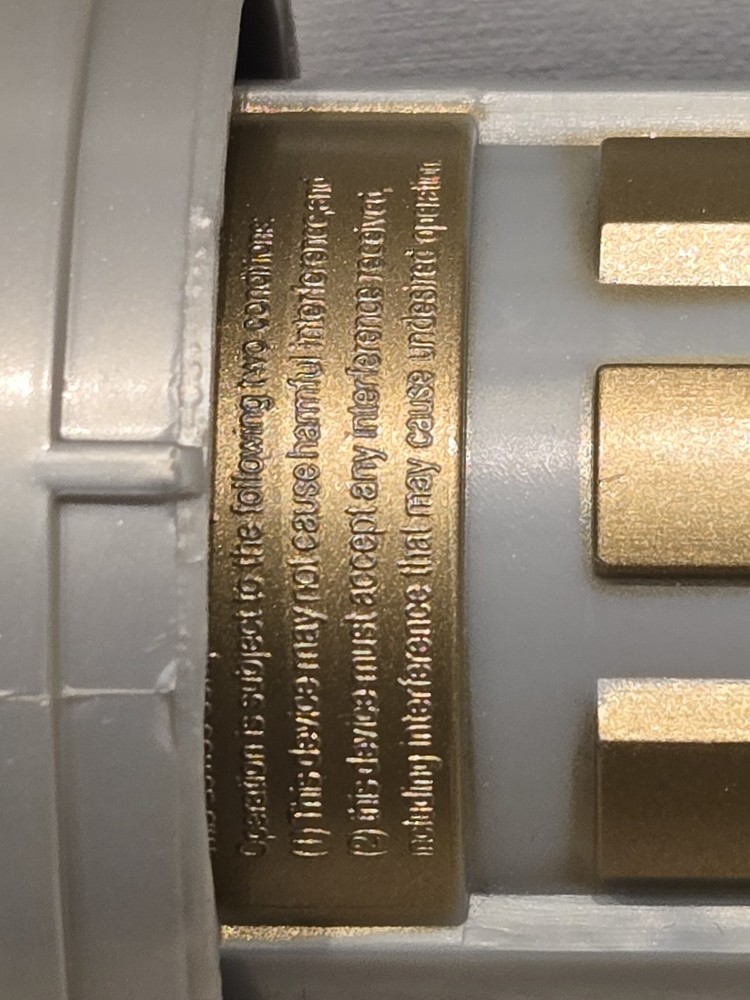 Lightsaber Star Wars 32321 Electronic Sound Light Replacement Bottom 2007 Tested