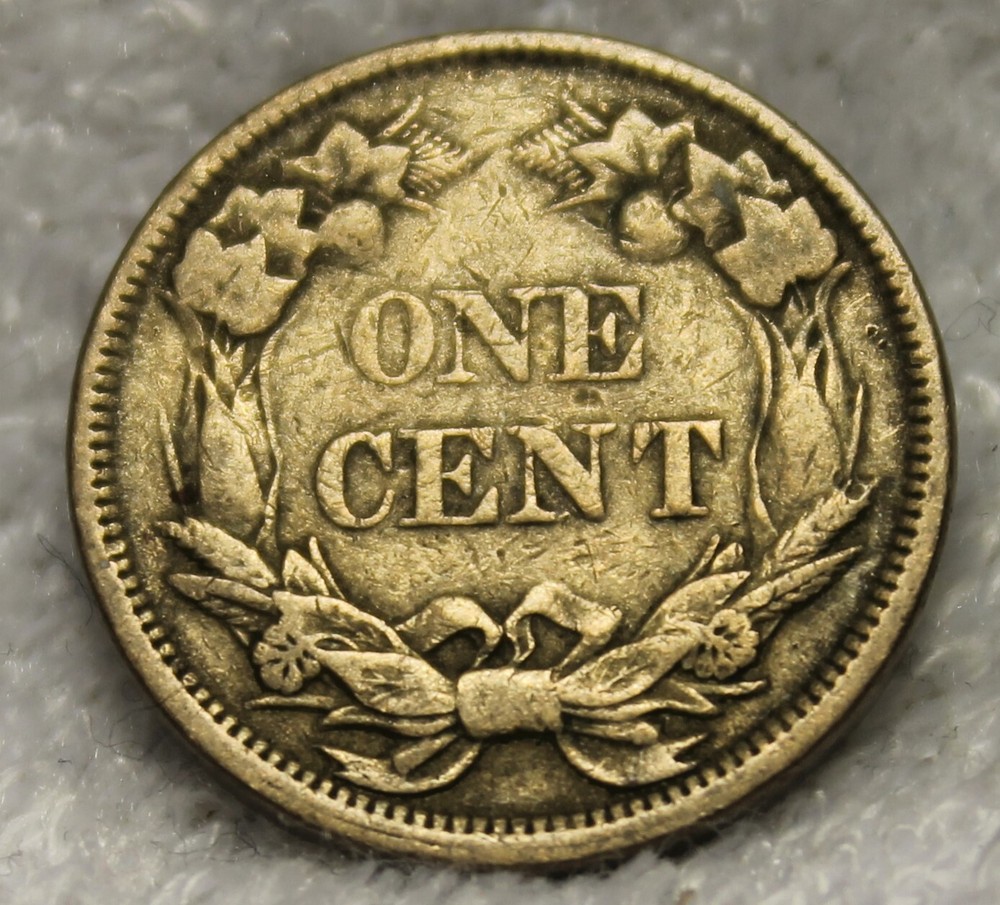 1858 flying eagle small letters