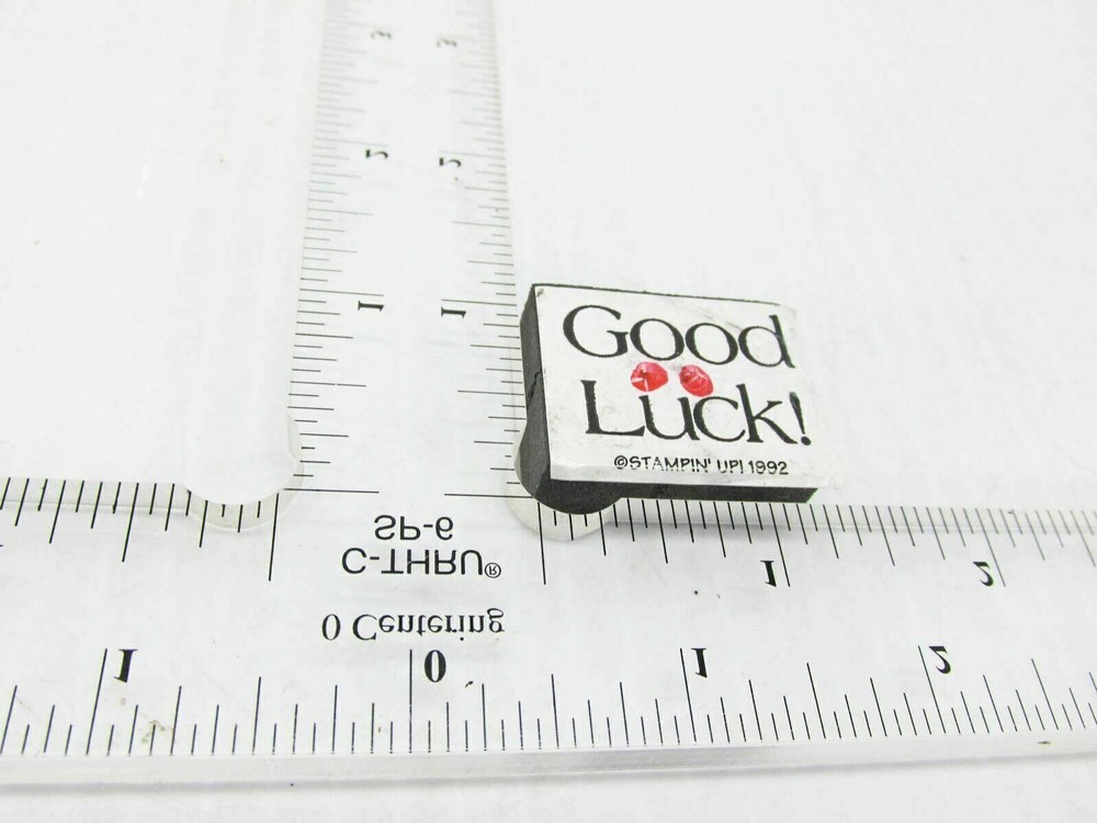 Good Luck Rubber Stamp - Stamp Set C23