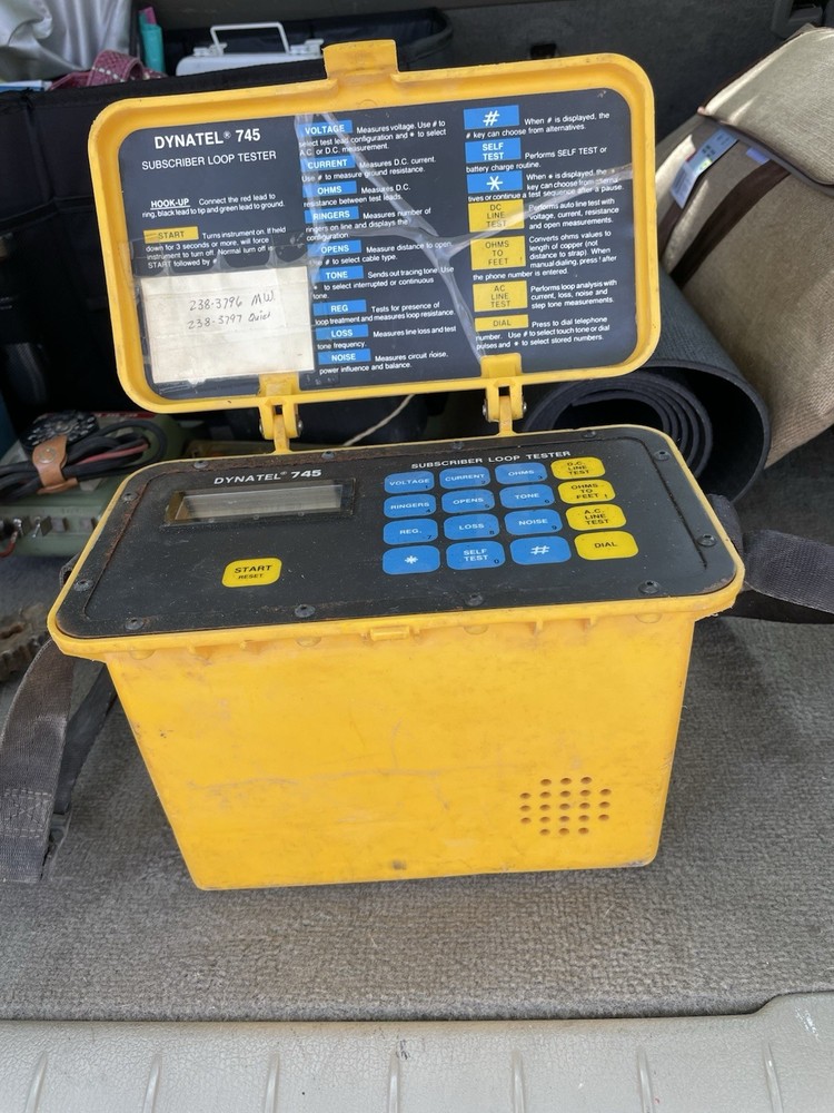 3M Dynatel 745 Compact Telephone Subscriber Loop Tester
