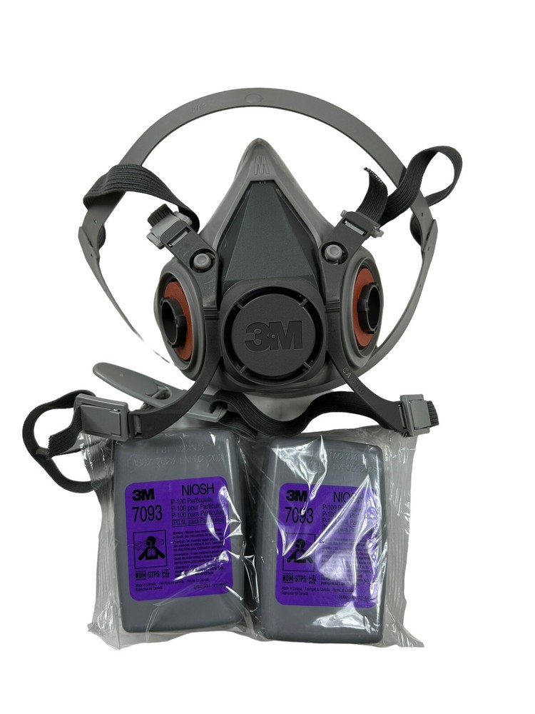 3M Half Facepiece Reusable Respirator 6200/07025(AAD) Medium