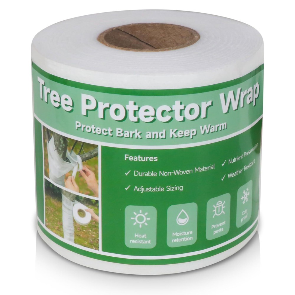 115Ft Breathable Tree Wrap Trunk Guard Cover for Small Tree Sapling Damaged Bark