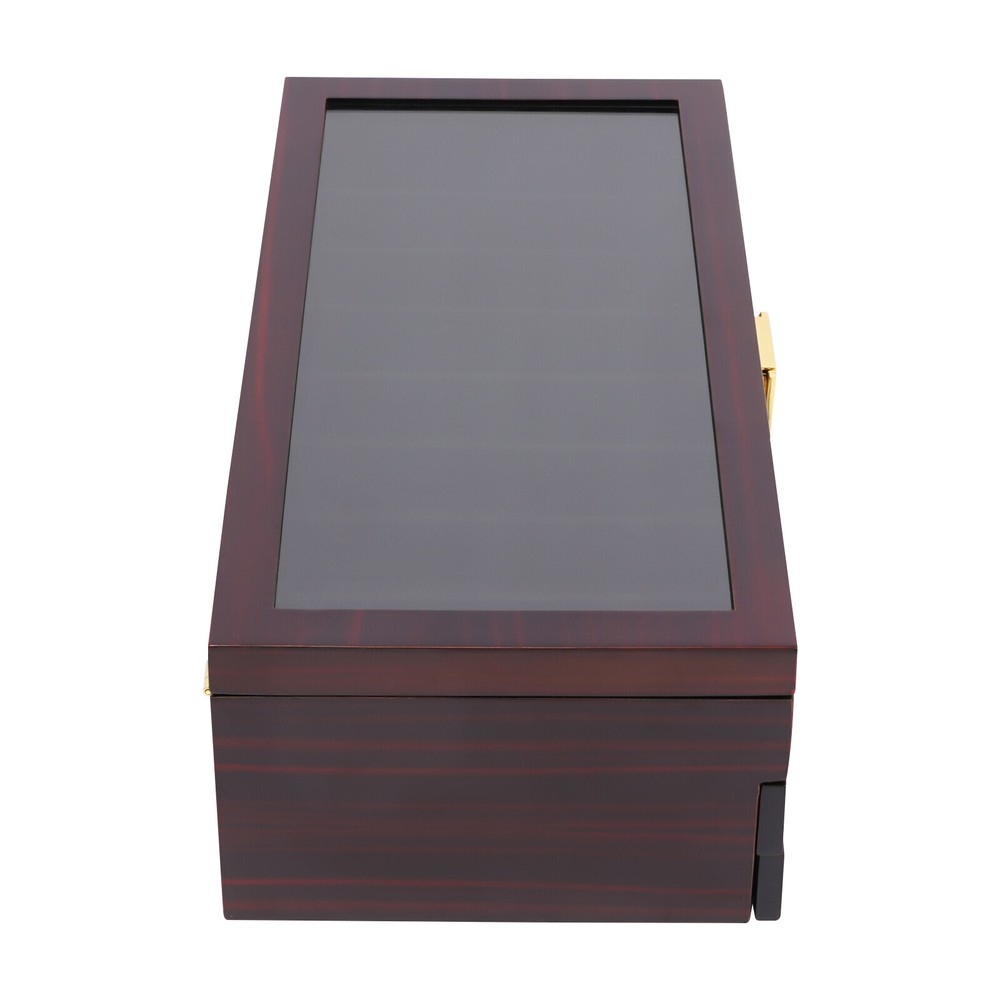 Knife Display Case, Knife Storage Box, 3-Tier Knife Display Case Organizer