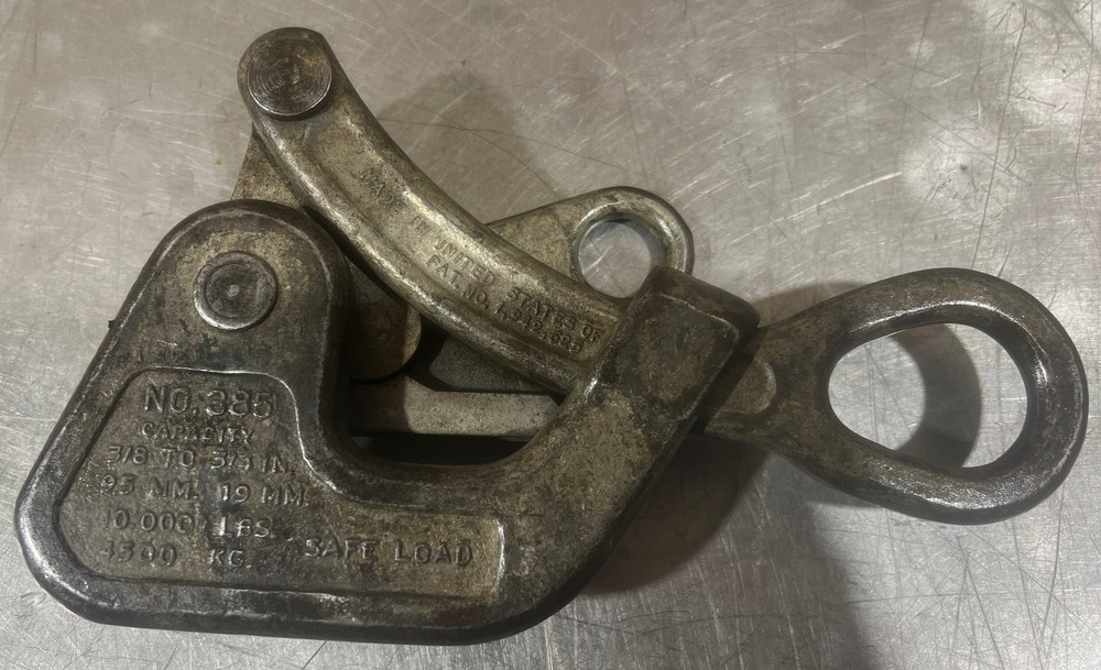 CRESCENT TOOL 385 CABLE WIRE GRIP PULLER 10,000 LBS CAP Used Surplus