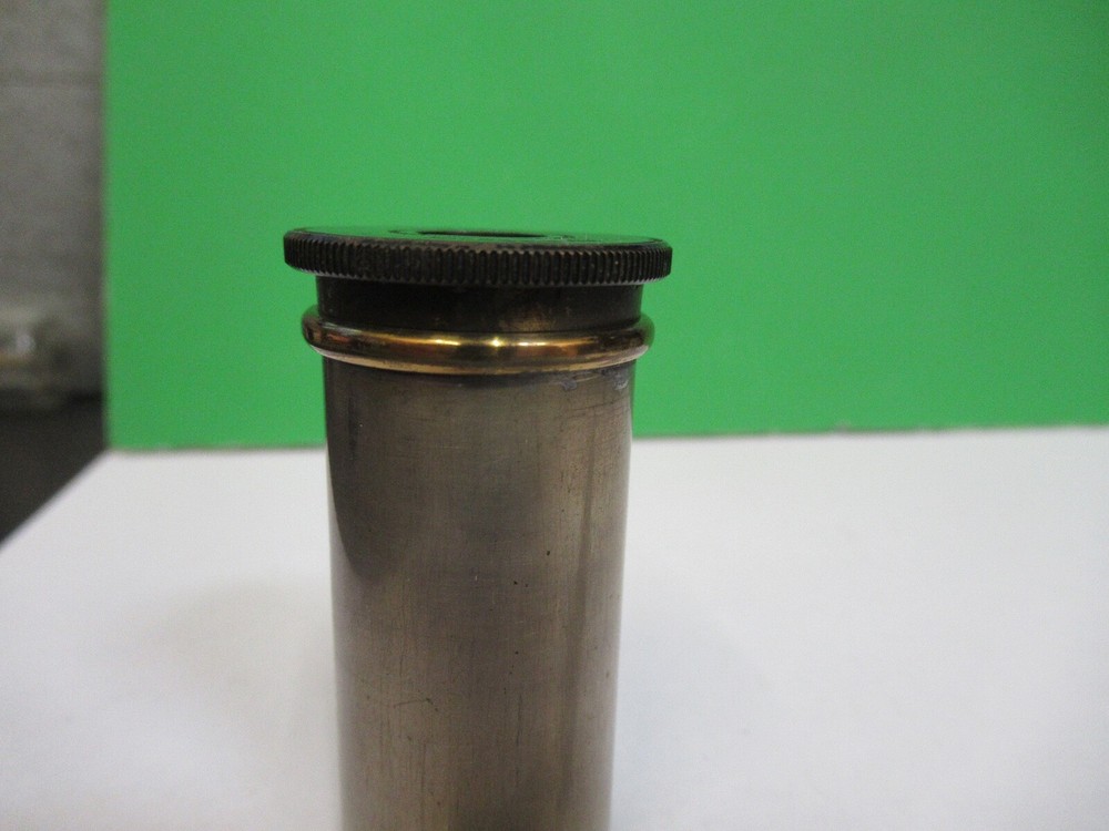 ANTIQUE EYEPIECE OCULAR unknown maker MICROSCOPE PART F8-B-20