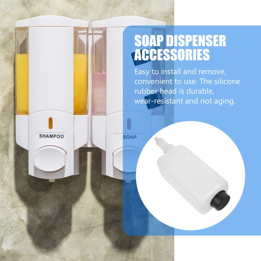 3 Set Wall Mounted Soap Dispenser Container Replacement Parts Accessories