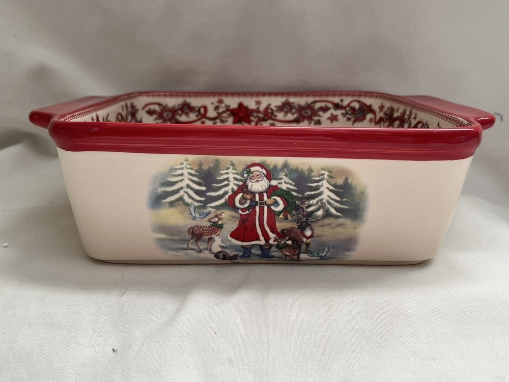 Santa & Friends LTD Commodities 8" Square Baking DEEP Dish
