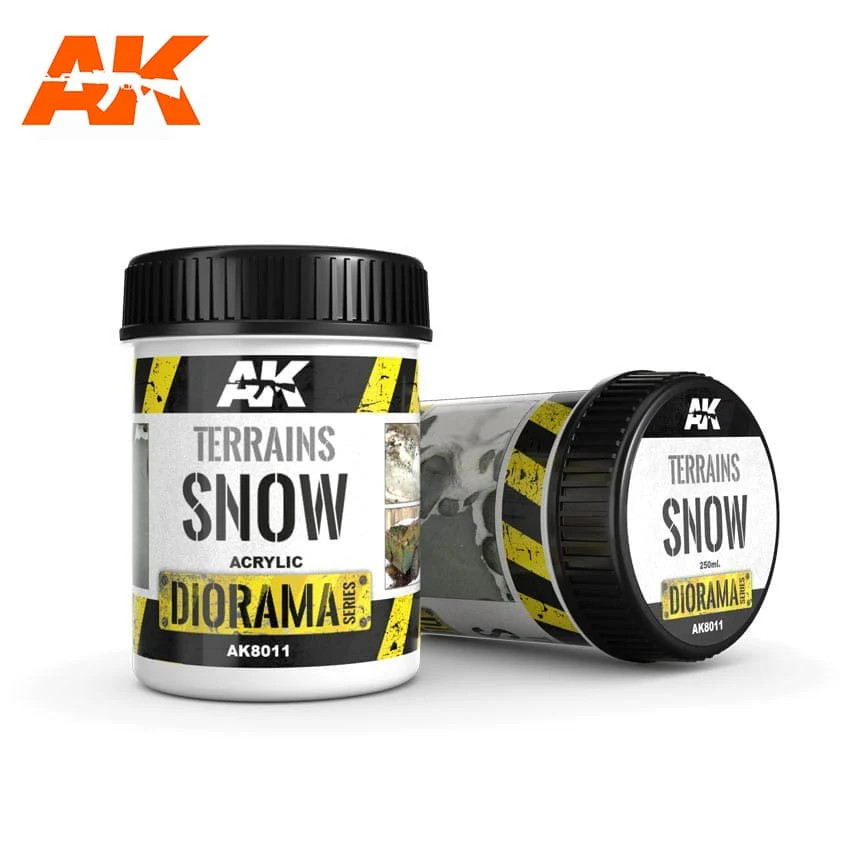 AK Interactive AK8011 Terrains Snow 250ml