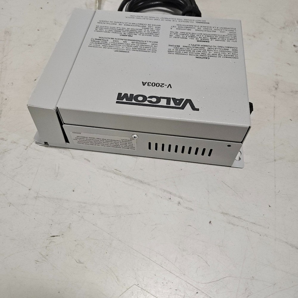 Valcom V-2001A 1-Zone One-Way Page Control Unit (Includes Amphenol Pigtail)